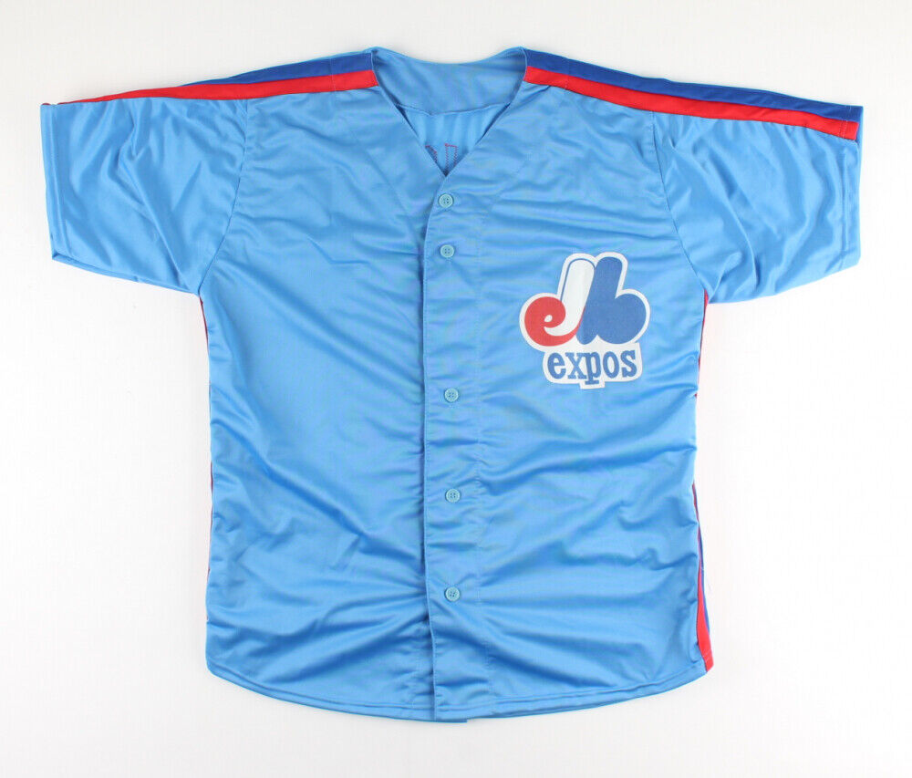 Andre Dawson Signed Montreal Expos Jersey (JSA Holo) 1977 Rookie of the year