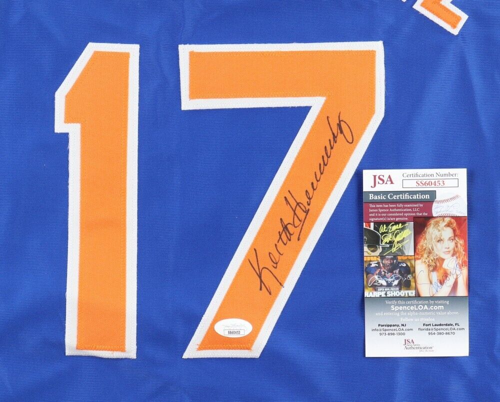 Keith Hernandez Signed New York Mets Jersey (JSA COA) 1986 World Serie –