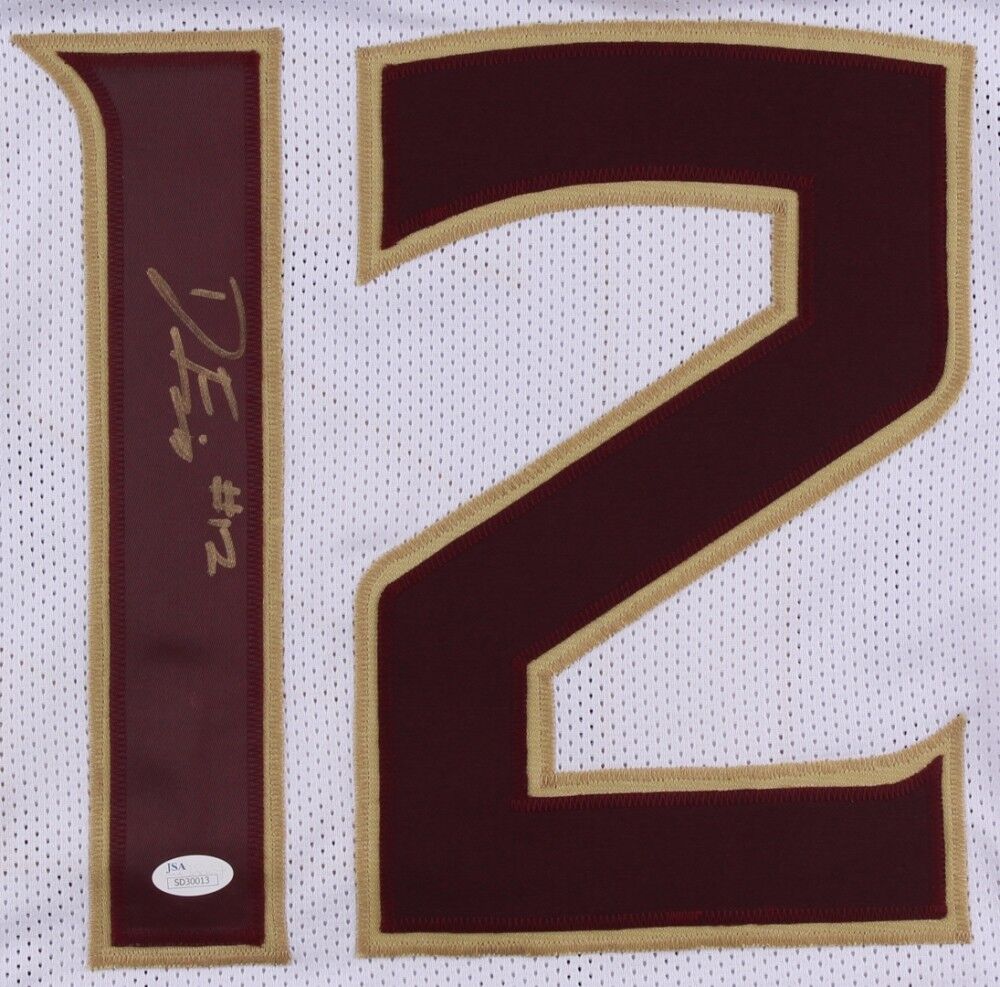 Deondre Francois Signed Florida State Seminoles Jersey (JSA) ACC Rookie ot Year