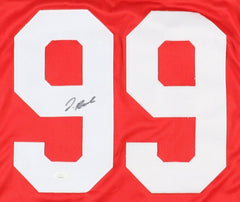 Ty Robinson Signed Nebraska Cornhuskers Jersey (JSA COA) Senior Defensive End