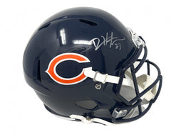 Devin Hester Signed Chicago Bears Full-Size Speed Helmet (JSA COA) Kick Returner