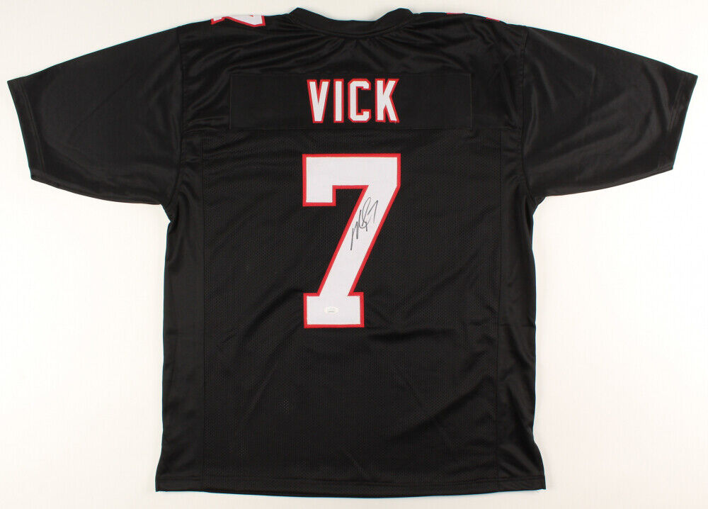 Michael Vick Signed Falcons Jersey (JSA COA)  NFL Comeback Player the Year 2010