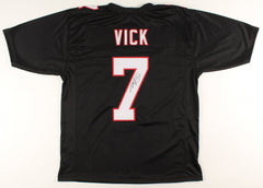 Michael Vick Signed Falcons Jersey (JSA COA)  NFL Comeback Player the Year 2010