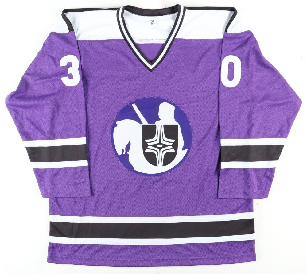 Gerry Cheevers Signed Rare 1972-73 WHA Cleveland Crusaders Jersey (JSA COA) HOF