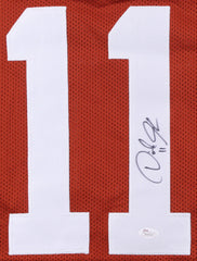 Derrick Johnson Signed Texas Longhorns Jersey (JSA COA) K. C. Chiefs Linebacker