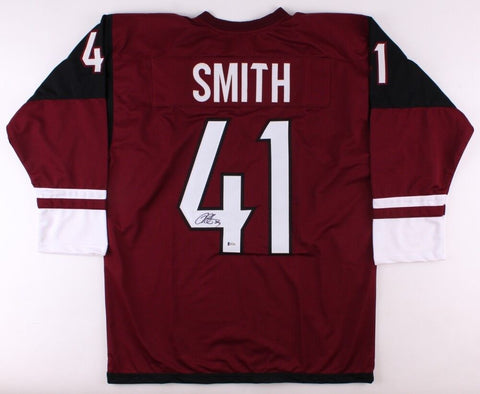 Mike Smith Signed Coyotes Jersey (Beckett) Playing career 2002–present Goalie