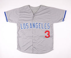 Steve Sax Signed Los Angeles Dodgers Jersey (JSA COA) 1982 Rookie of the Year 2B