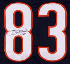 Willie Gault Signed Bears Jersey (JSA COA) 1985 Super Bowl Champ / Speedy Willie