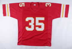 Christian Okoye Signed Chiefs Jersey (PSA Hologram) NFL Rushing Yards Ldr 1989