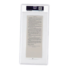 Nolan Ryan Signed 1991 All-Star Game Ticket Stub (PSA 10) Skydome, Toronto