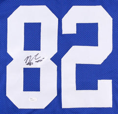 Roger Lewis Signed Giants Jersey Inscribed "Otto" (JSA) New York Wide Receiver