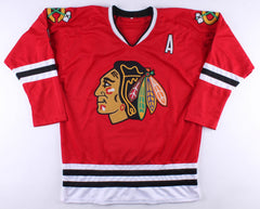 Bobby Hull Signed Blackhawks Career Stat Jersey Inscibd The Golden Jet (JSA COA)
