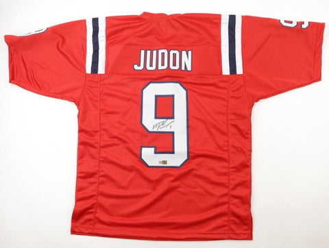 Matthew Judon Signed New England Patriots Jersey (Players Ink) 4xPro Bowl L.B.