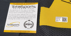 Larry Brown Signed Pittsburgh Steelers Color Rush Jersey (TSE COA) 4xSuper Bowl