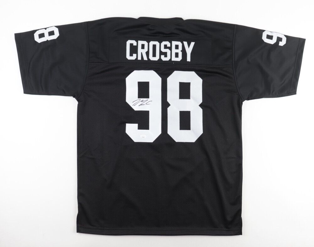 Maxx Crosby Signed Las Vegas Raiders Jersey (JSA) 2019 4th Round Pick Def. End