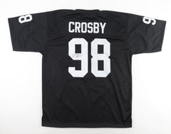 Maxx Crosby Signed Las Vegas Raiders Jersey (JSA) 2019 4th Round Pick Def. End