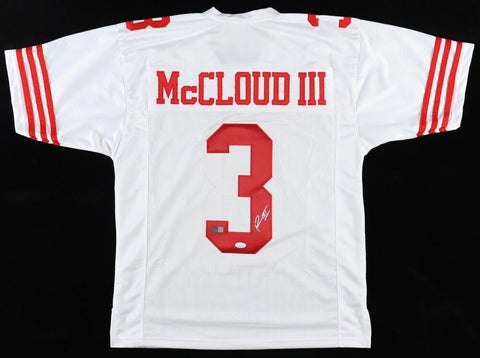 Ray Ray McCloud III Signed San Francisco 49ers Jersey (JSA COA) Ex Clemson WR