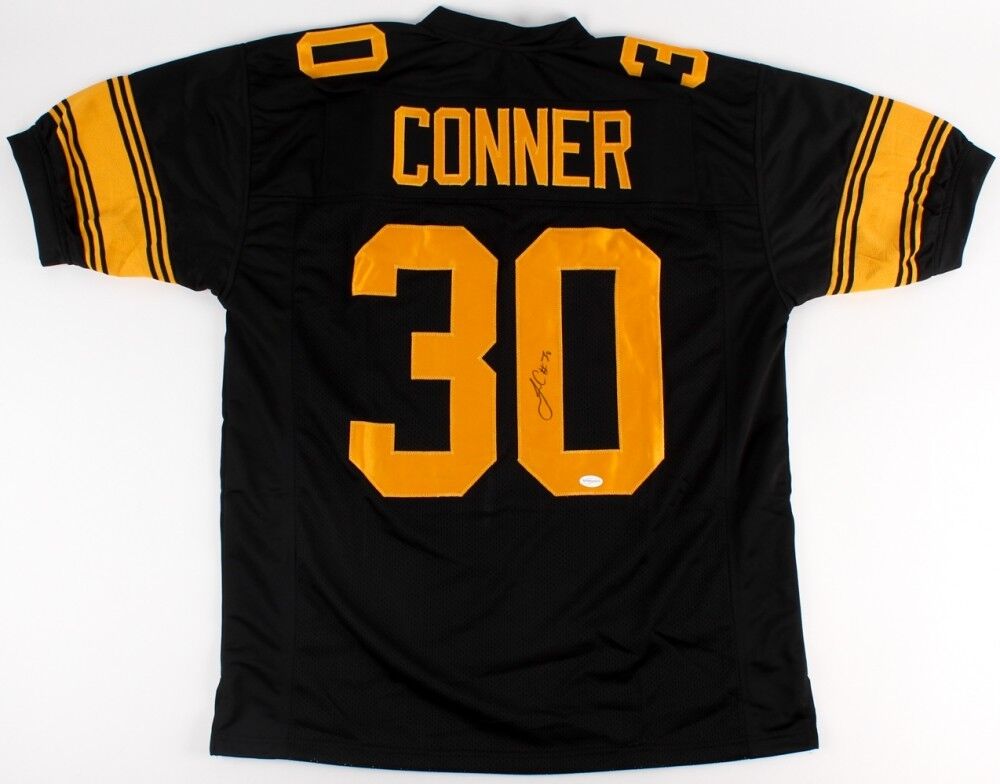 James Conner Signed Steelers Color Rush Jersey (TSE) Pittsburgh #1 Run –