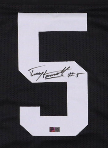 Terry Hanratty Signed Pittsburgh Steeler Jersey (TSE COA) Terry Bradshaw's #2 QB