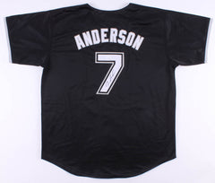 Tim Anderson Signed Chicago White Sox Jersey (JSA COA) 2019 A.L. Batting Champ