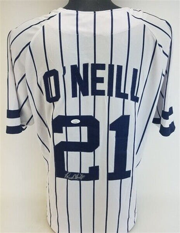 Paul O'Neill Signed New York Yankees Jersey (JSA COA) 5xWorld Series Champ O.F.