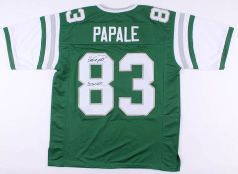 Vince Papale Signed Philadelphia Eagles Jersey Inscribed "Invincible" (JSA) W.R