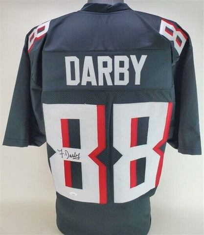 Frank Darby Signed Atlanta Falcons Jersey (JSA COA) 2021 Draft Pick Receiver