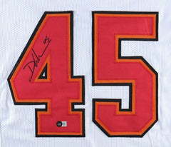 Devin White Signed Tampa Bay Buccaneers Jersey (Beckett Holo)#5 Overall pk 2019