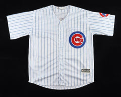 Derrek Lee Signed Chicago Cubs Majestic Style Jersey (JSA) NL Batting Champ 2005