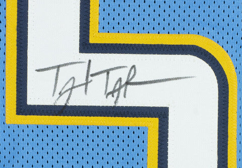 Tyrod Taylor Signed Los Angeles Chargers Jersey (JSA COA)  2015 Pro Bowl Q.B.