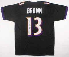 John Brown Signed Ravens Jersey (JSA COA) Baltimore Wide Receiver
