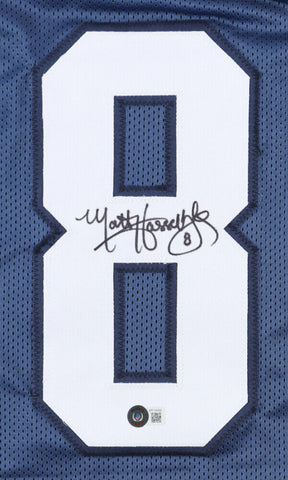 Matt Hasselbeck Signed Seahawks Jersey (Beckett)  Seattle Quarterback 2001-2010
