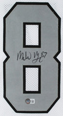Michael Mayer Signed Las Vegas Raiders Jersey (Beckett) Ex Notre Dame Tight End