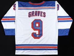 Adam Graves Signed New York Rangers Jersey (JSA COA) 1994 Stanley Cup Champion