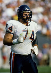 Jim "Jimbo" Covert Signed Chicago Bears Career Stat Jersey Ins "HOF 20"(Beckett)