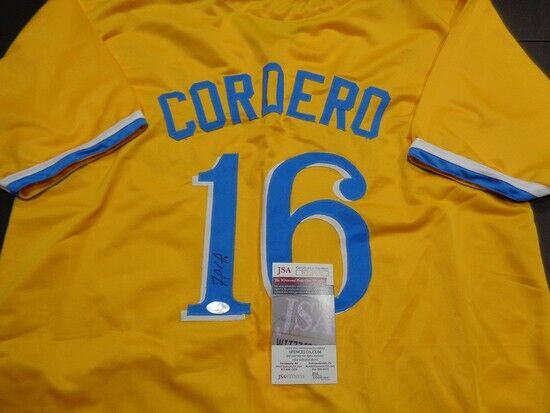Francisco Cordero Signed Boston Red Sox City Connect Jersey (JSA COA) –