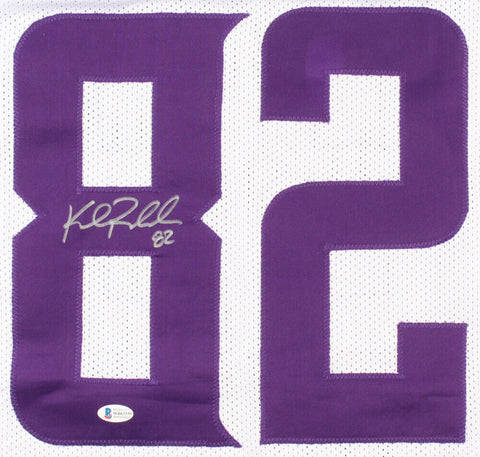 Kyle Rudolph Signed Minnesota Vikings Jersey (Beckett COA) 2×Pro Bowl T.E.