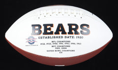Jim "Jimbo" Covert Signed Bears Logo Football Inscribed "HOF 2020" (JSA COA)