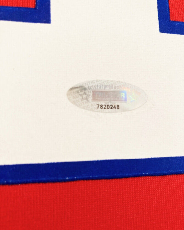 Tom Brady Signed 32x41 Custom Framed Jersey Display with LED