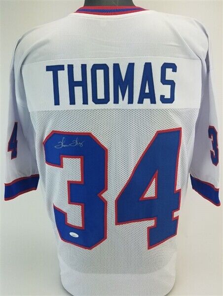 THURMAN THOMAS AUTOGRAPHED BUFFALO BILLS JERSEY JSA