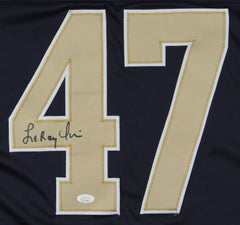 LeRoy Irvin Signed Rams Jersey (JSA COA) Los Angeles Defensive Back 1980–1989