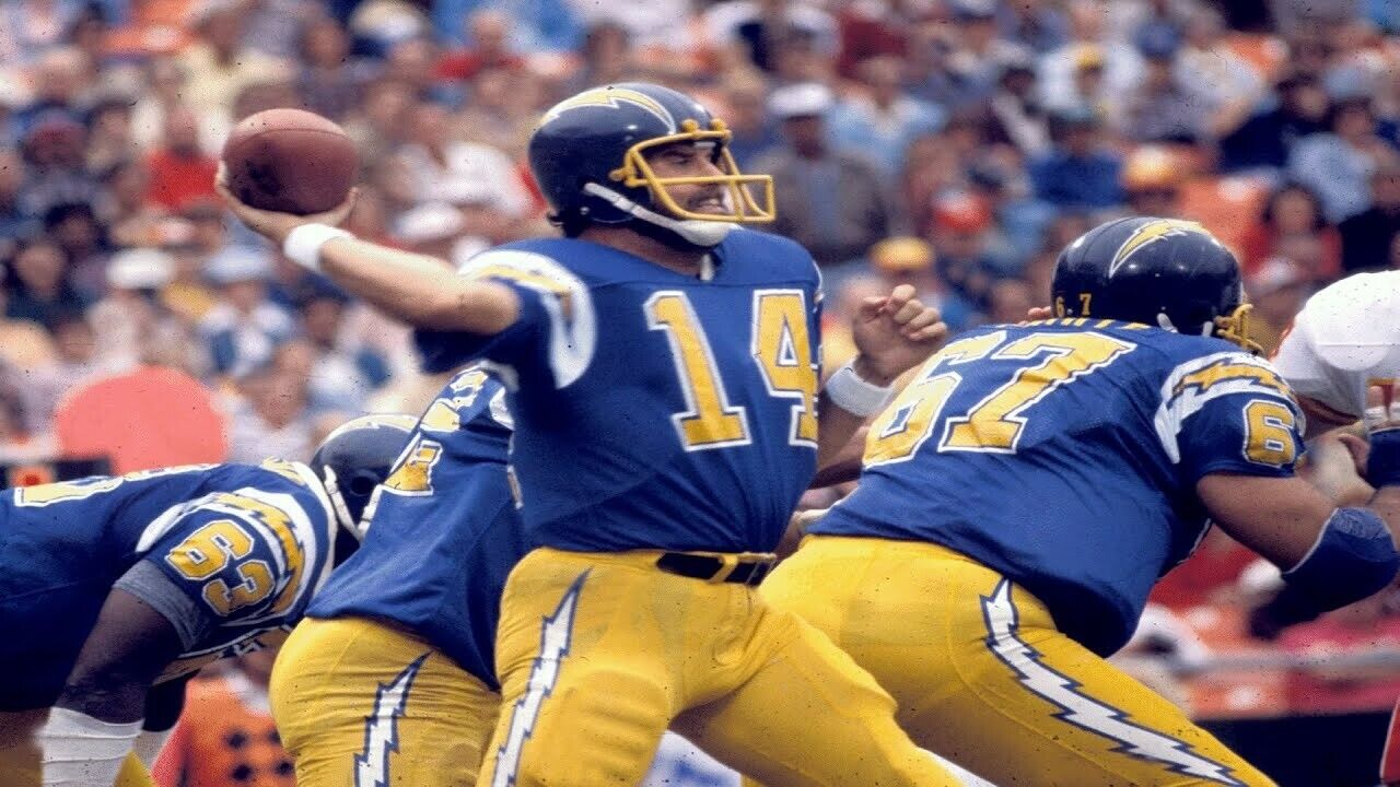 Dan Fouts Signed San Diego Charger Mini Helmet (Tri-Star) 6xPro Bowl Quarterback