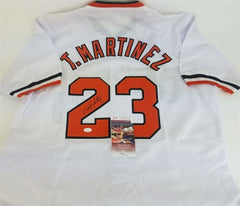 Tippy Martinez Signed Baltimore Orioles Jersey (JSA COA) 1983 World Series Champ