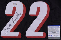 Clyde Drexler Signed Trail Blazers Jersey (PSA/DNA COA) Portland 10xNBA All Star