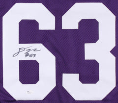 Danny Isidora Signed Vikings Jersey (JSA) Minnesota Offensive Lineman/U of Miami