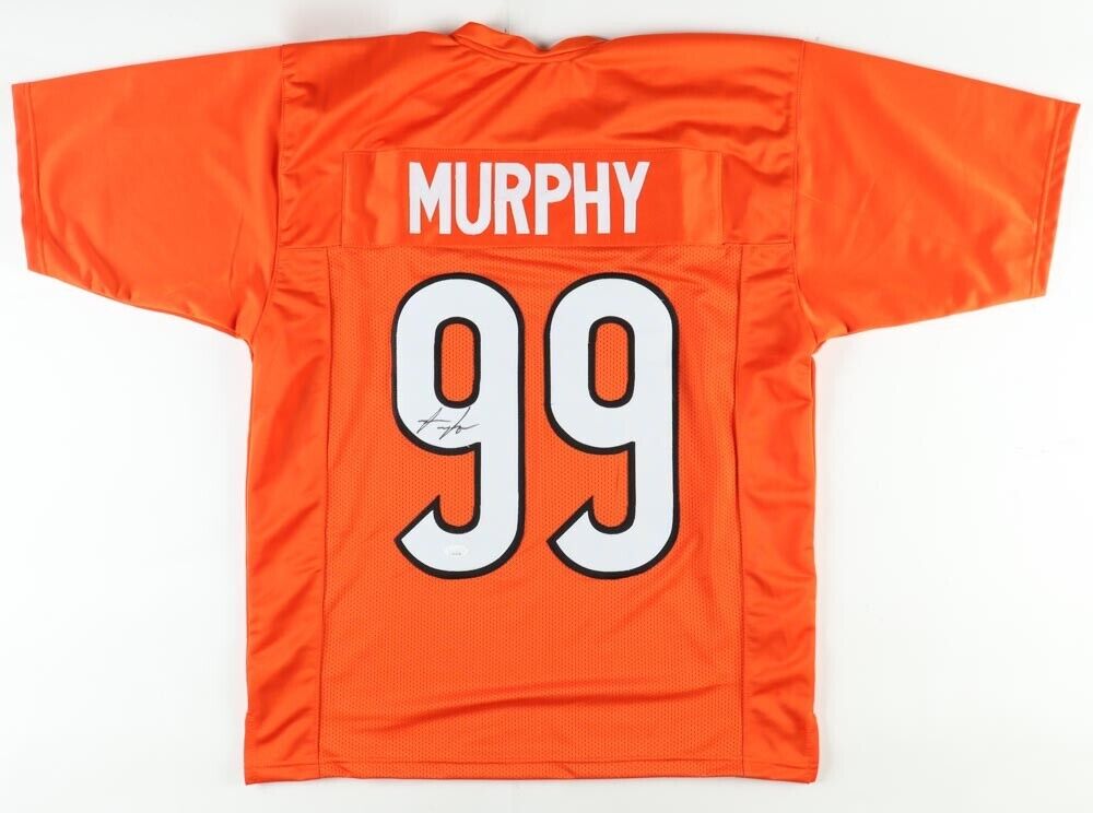 Cincinnati Bengals Myles Murphy Autographed Signed Jersey Jsa Coa