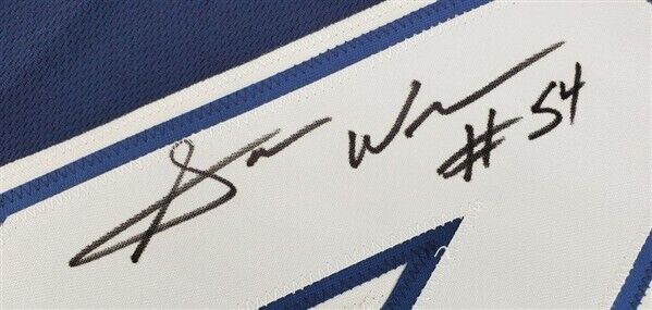 Sam Williams Signed Dallas Cowboys Custom Jersey (Beckett Witness  Certified)