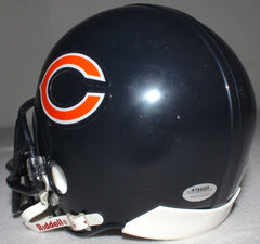 Brian Urlacher Signed Chicago Bears Mini-Helmet (Schwartz COA) HOF Linebacker