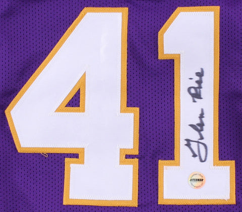Glen Rice Signed Los Angeles Lakers Purple Jersey (Fiterman Sports Hologram)