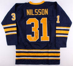 Anders Nilsson Signed Sabres Jersey (Beckett COA) Buffalo Goaltender